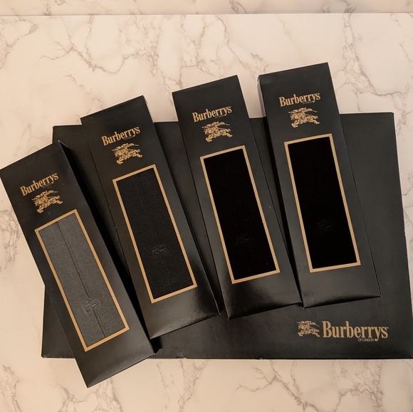 Other - Burberrys Men's Dress Socks Bundle Of 4